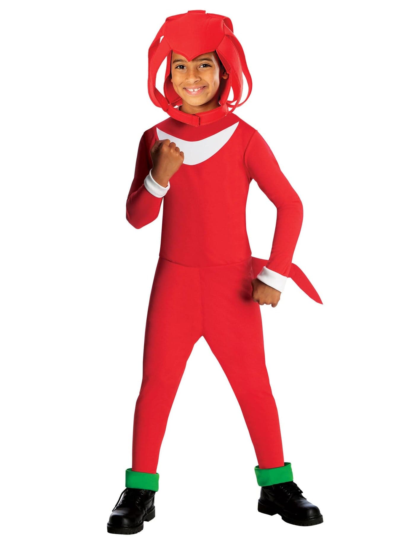 Rubies Sonic the Hedgehog: Knuckles The Echidna Costume for Kids, Boy's Medium