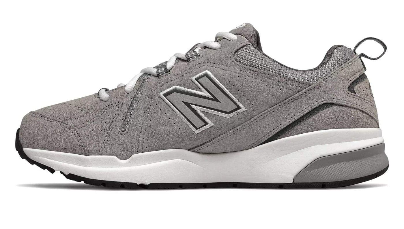 New Balance Men's 608 V5 Casual Comfort Cross Trainer, Team Away Grey/Castlerock, 15 X-Wide