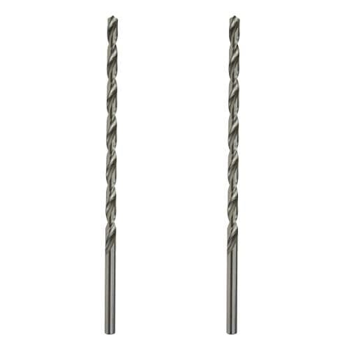 Rannb Twist Drill Bit Straight Shank for Electrical Drilling Tool 7mm/0.28" Bit Dia 200mm/8 Length - 2pcs
