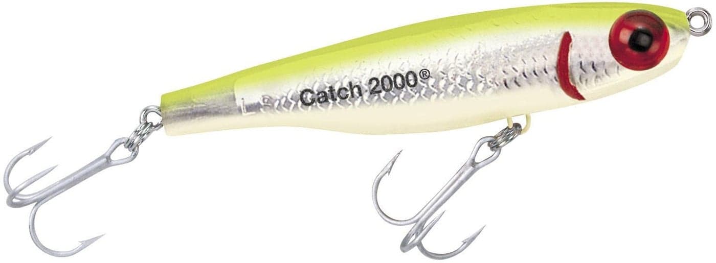 MirrOLure 20MR-CFPR Catch 2000 Suspend CHT Bk/PRL/Silver 3.5in 1/2oz