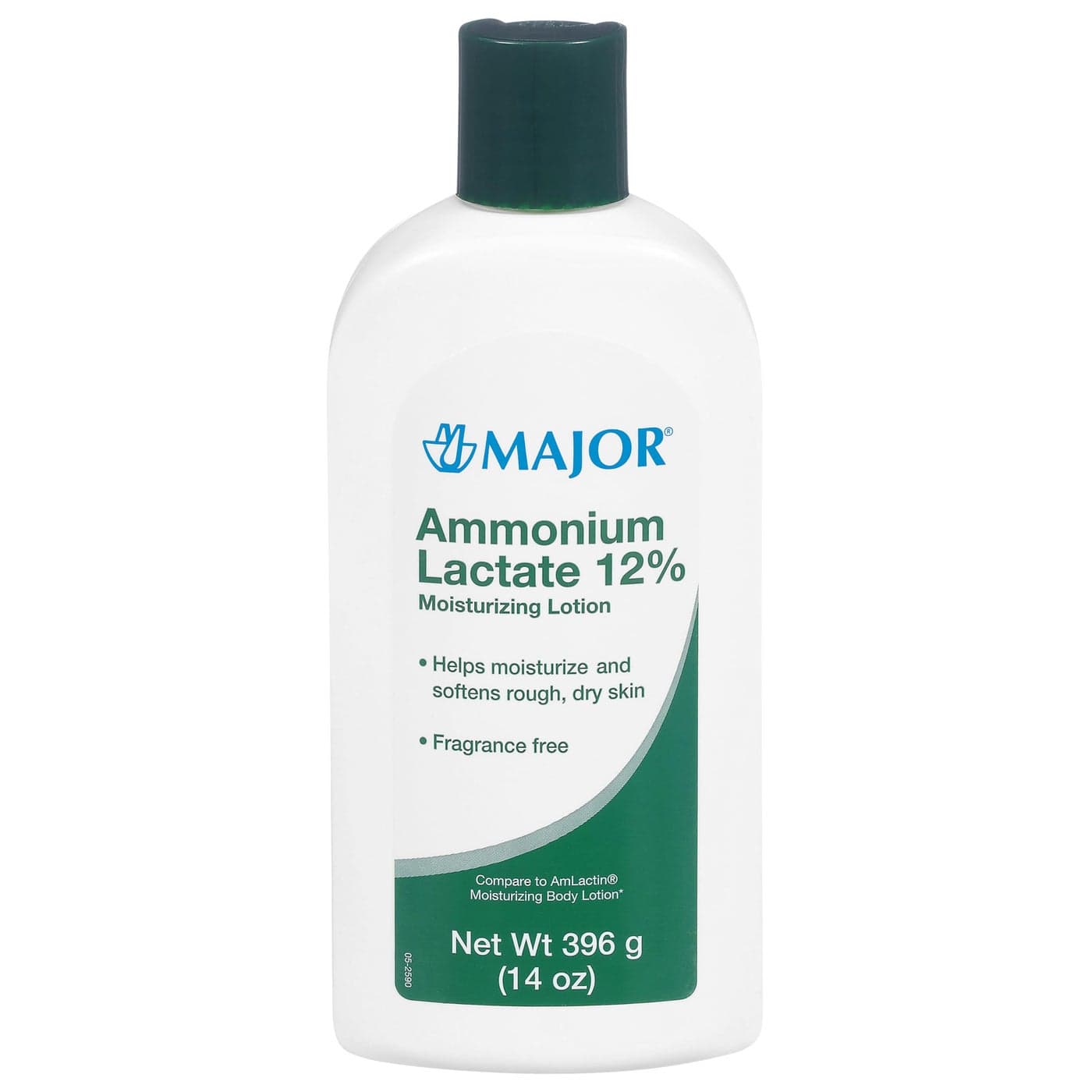 Major Ammonium Lactate 12 Moisturizing Lotion Lactic Acid Lotion Helps Moisturize and Soften Rough Dry Skin Daily Body Lotion FragranceFree 14 Oz 1 Pack