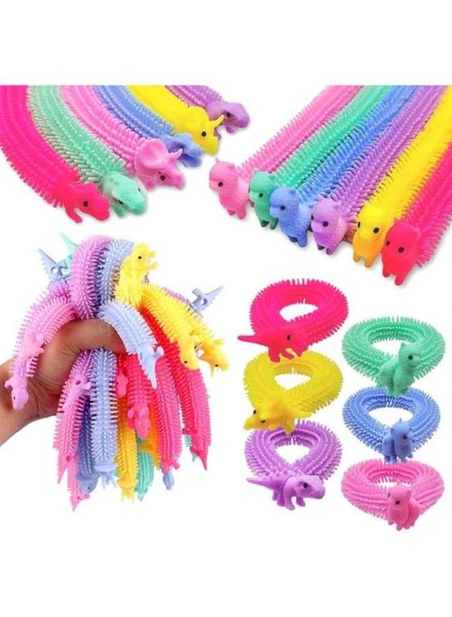 20 PCS Stretchy Fidget Toy Set | Colorful Stretchy Strings & Sensory Worm Toys for Kids and Adults, Stress Relief, Calming, Relaxing Gifts for Boys and Girls