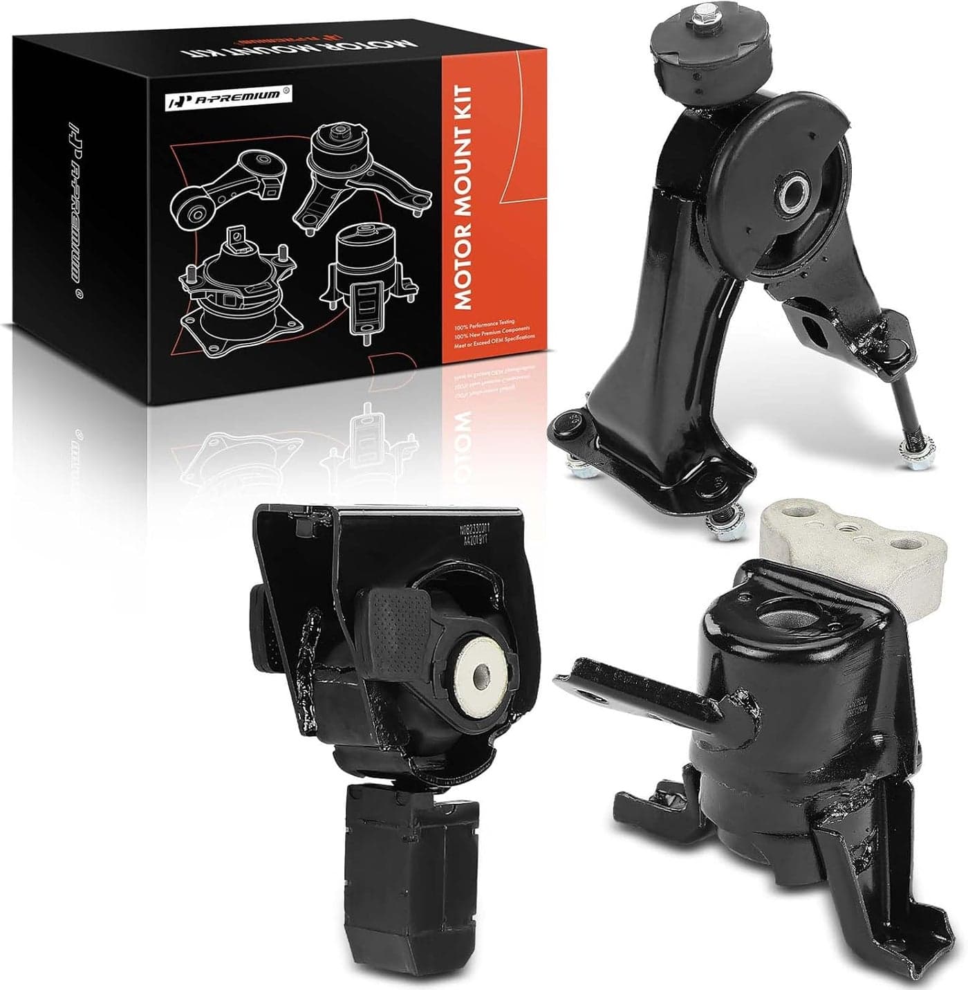 A-Premium Engine Motor Mount Kit for Toyota Corolla 2014-2019