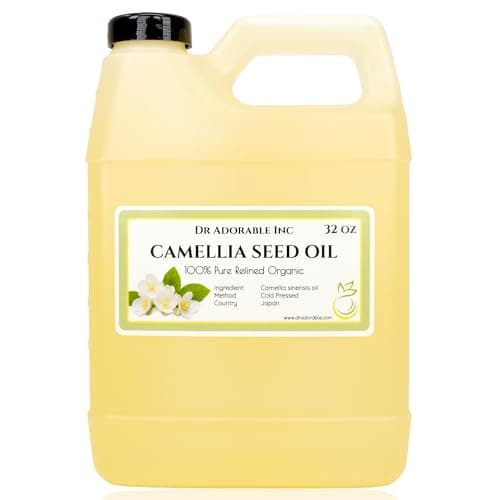 Dr Adorable - 32 oz - Camellia Seed Oil - 100% Pure Natural Organic Cold Pressed