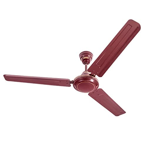 USHA Racer 1200mm 50 WATT Energy Saving High-Speed Ceiling Fan |1star| ISI Certified ||Rich Brown
