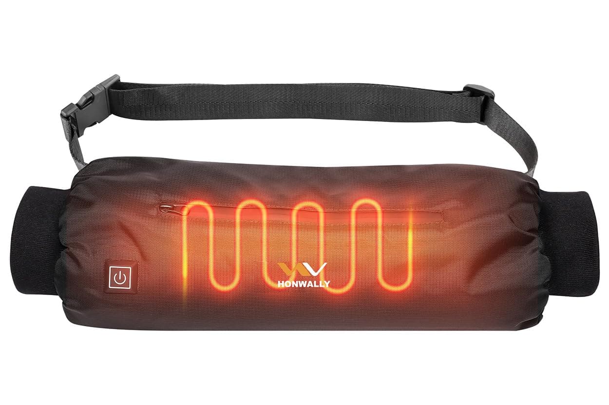 Electric Heated Hand Warmer Pouch,(No Build in Battery) Gloves with Double Sided Heating Areas- Portable USB Heated Hand Muff for Men & Women - Ideal for Football, Hunting,Fishing,Camping, Golf