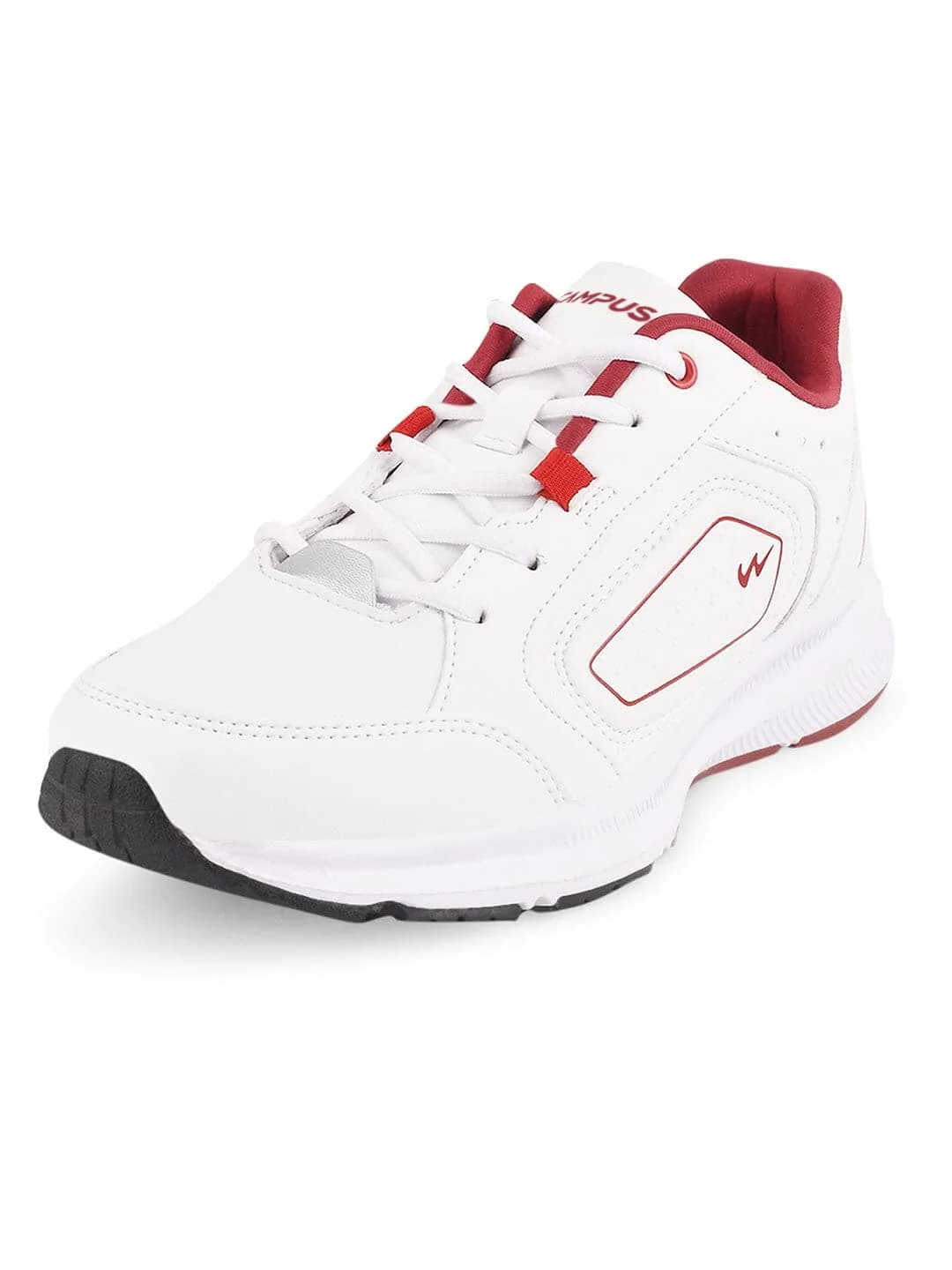 Campus Men's Trophy WHT/Rust Running Shoes -6 UK/India