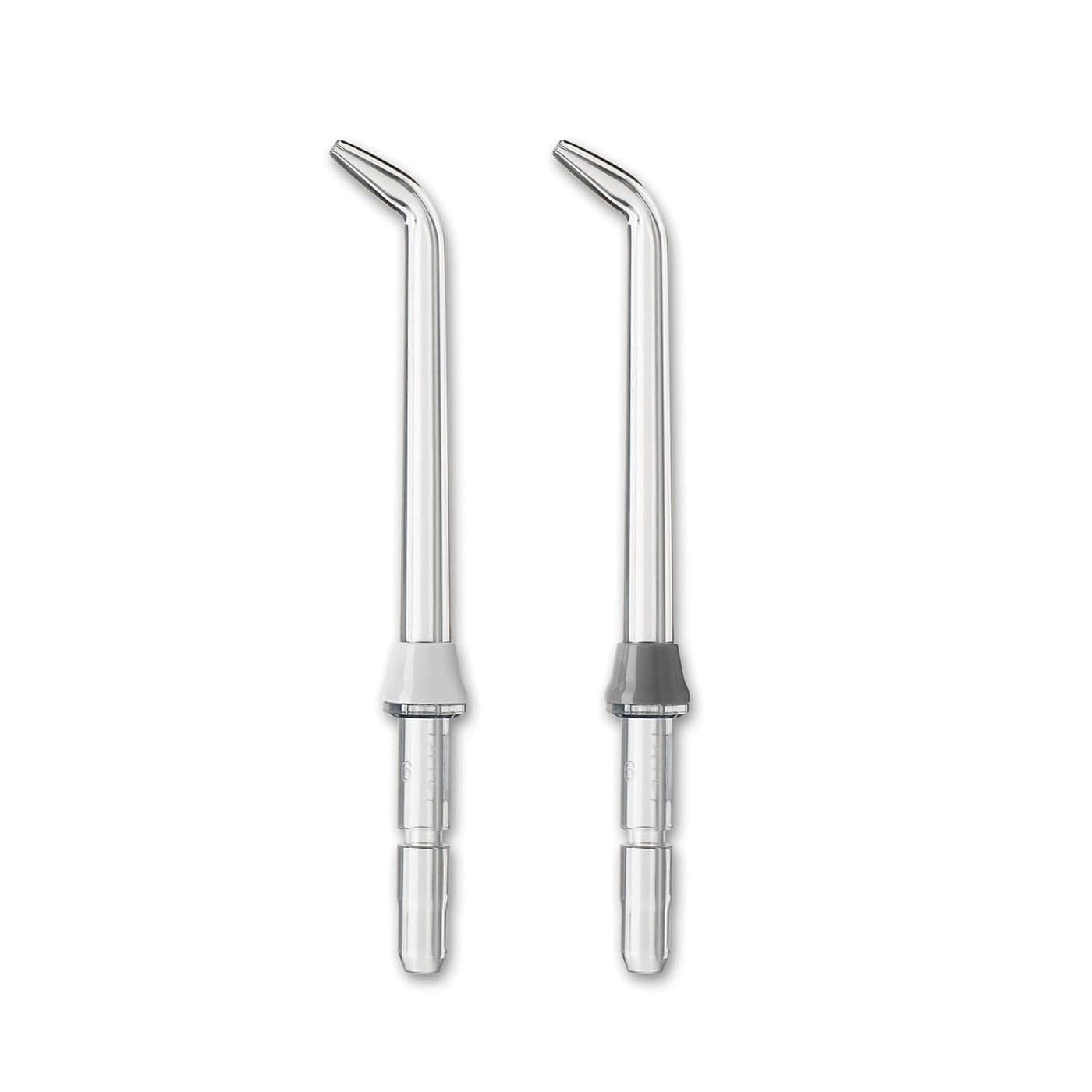Waterpik Genuine Precision Tips Replacement for Water Flossers Formerly Classic Jet Refill Heads Nozzles JT100E 2 Count assorted colors