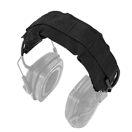 PROHEAR HC01 Headset Cover Tactical Advanced Earmuffs Modular Cover Fit for 3M WorkTunes Peltor Howard Leight Impact Walkers Razor Black