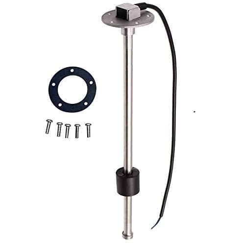 AODITECK 240-33 ohms 15"(380mm) Marine Fuel Sending Unit for Boat Truck Car Vehicle Fuel Tank Sending Unit Fuel Level Sending Unit Gas Water Tank Sender Fuel Gauge Sending Unit Water Level Sensor