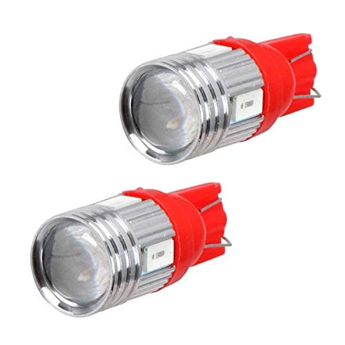 Casago CS6PR2P T10 Led Parking Light 6 SMD Car Interior/Dashboard Licence Plate Dome Bulb for Bike/Motorcycle and Cars (1W)