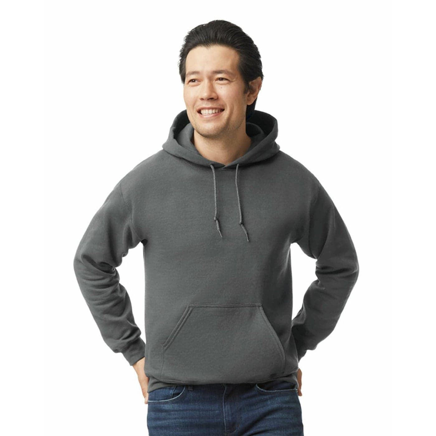 Gildan Adult Fleece Hoodie Sweatshirt, Style G18500, Multipack, Charcoal (1-Pack), 3X-Large