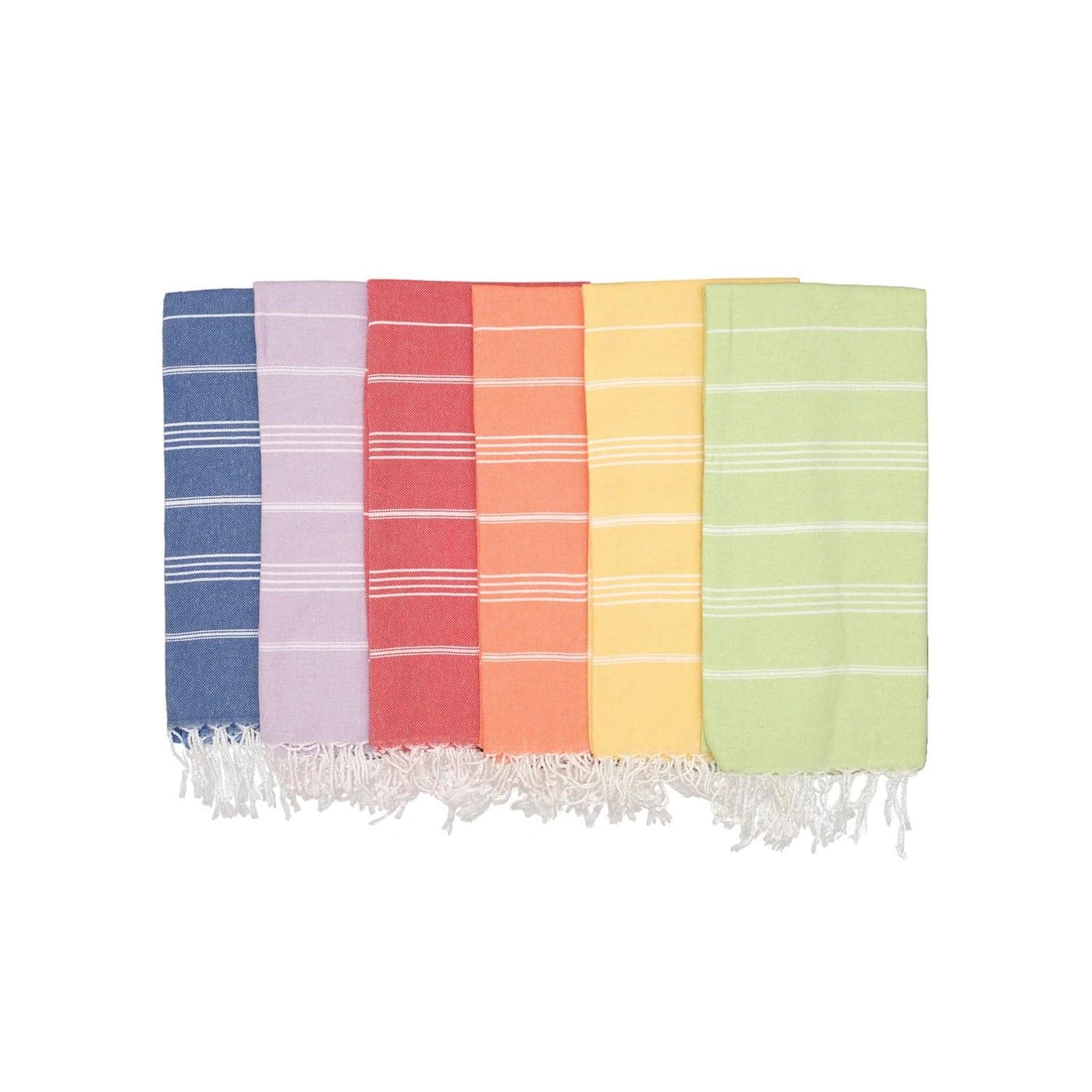 PadishahHome Turkish Beach Towel Oversized 39x71 Set of 6 100 Cotton Turkish Bath Towels Sand Free Quick Dry Towel Extra Large Pool Towels Lightweight Travel Towel for Adults