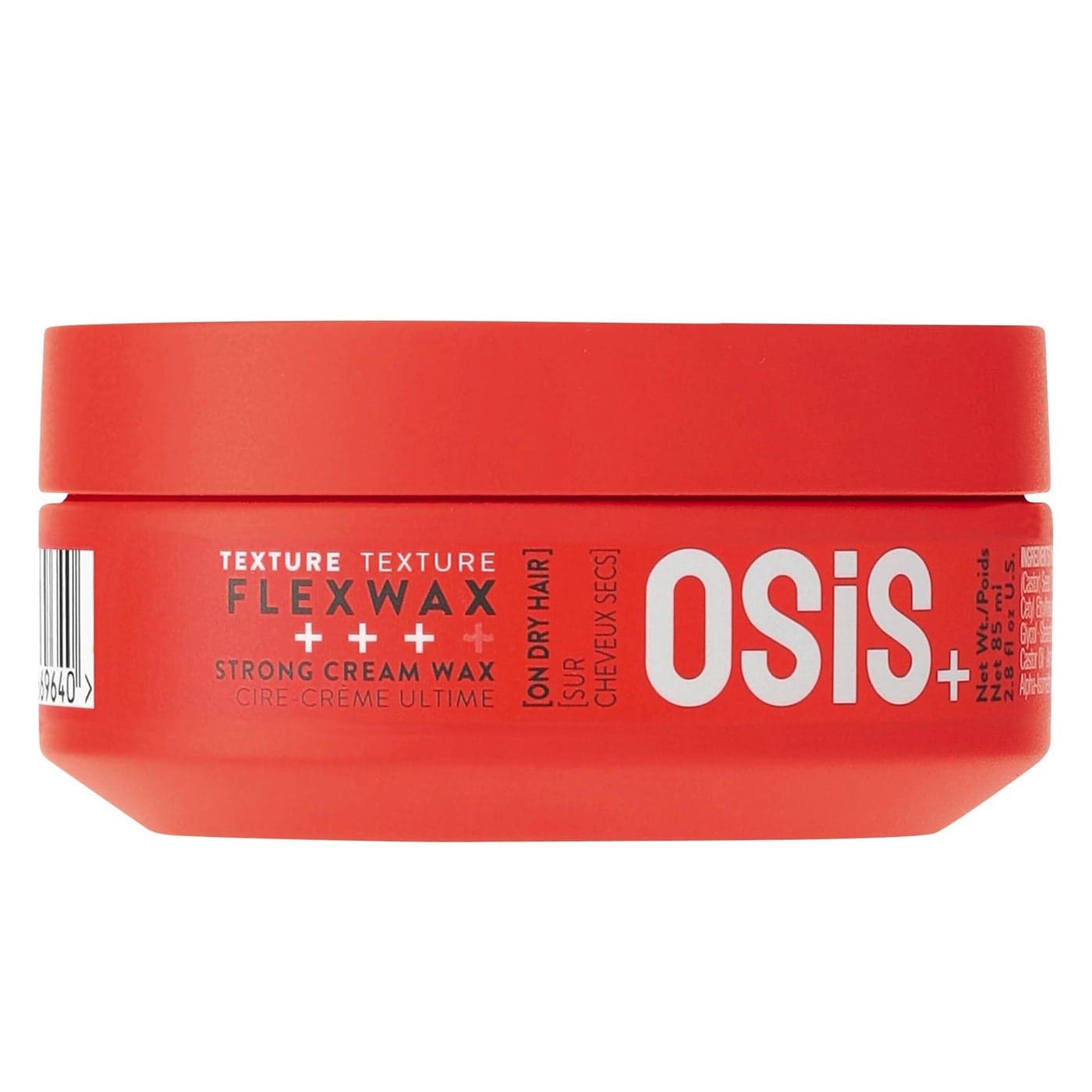 OSiS Flexwax Ultra Strong Cream Wax 28 oz Longlasting Hold for Creative Hair Styling Moldable Texturizing Product for Wild Hair Styling and Shine Washes Out Easily