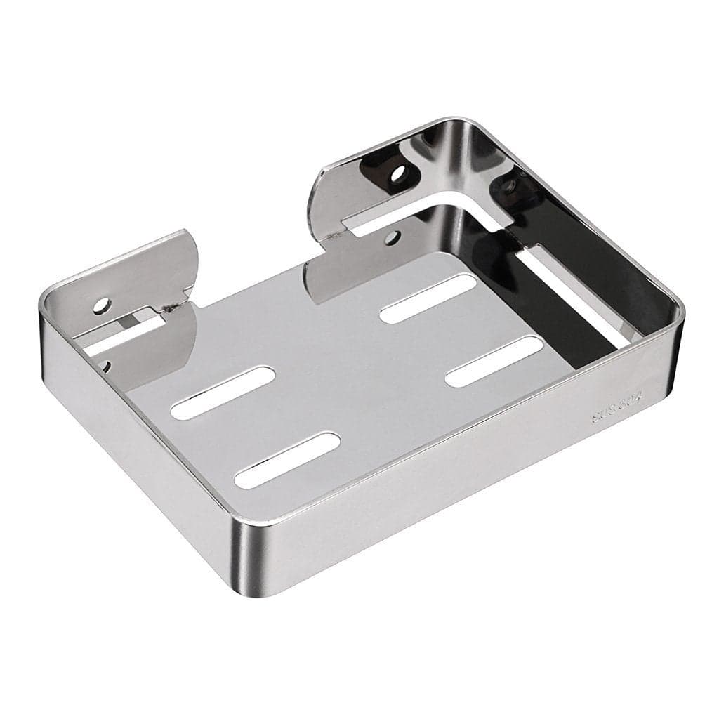 Sumnacon Soap Dish Holder Stainless Steel Wall Mounted Heavy Duty Soap TrayShower Soap SaverSponge Holder for Bathroom Shower Kitchen Counter Top Silver