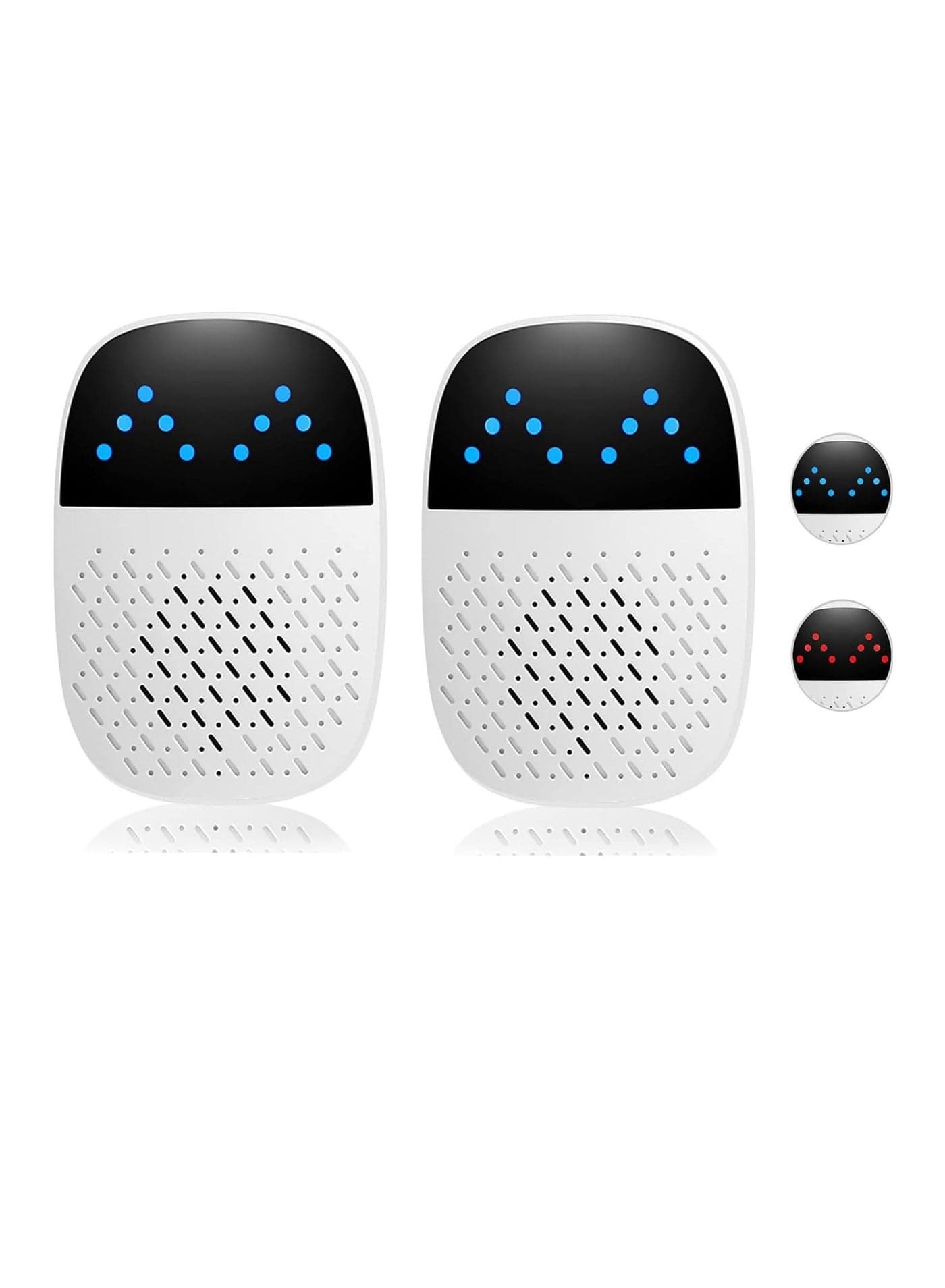 Ultrasonic Pest Repeller Indoor Repellent for Roach, Rodent Mouse Bugs Mosquito Mice Spider Electronic Plug in Control-Mosquito Indoors Repellers 2pcs