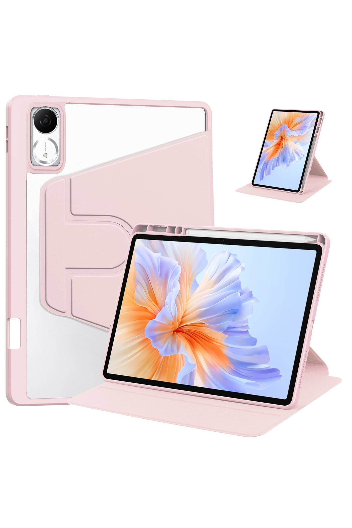 Tablet Case for Honor Pad V9 11.5 inch 360° Rotating Kickstand Protective Cover with Pen Slot