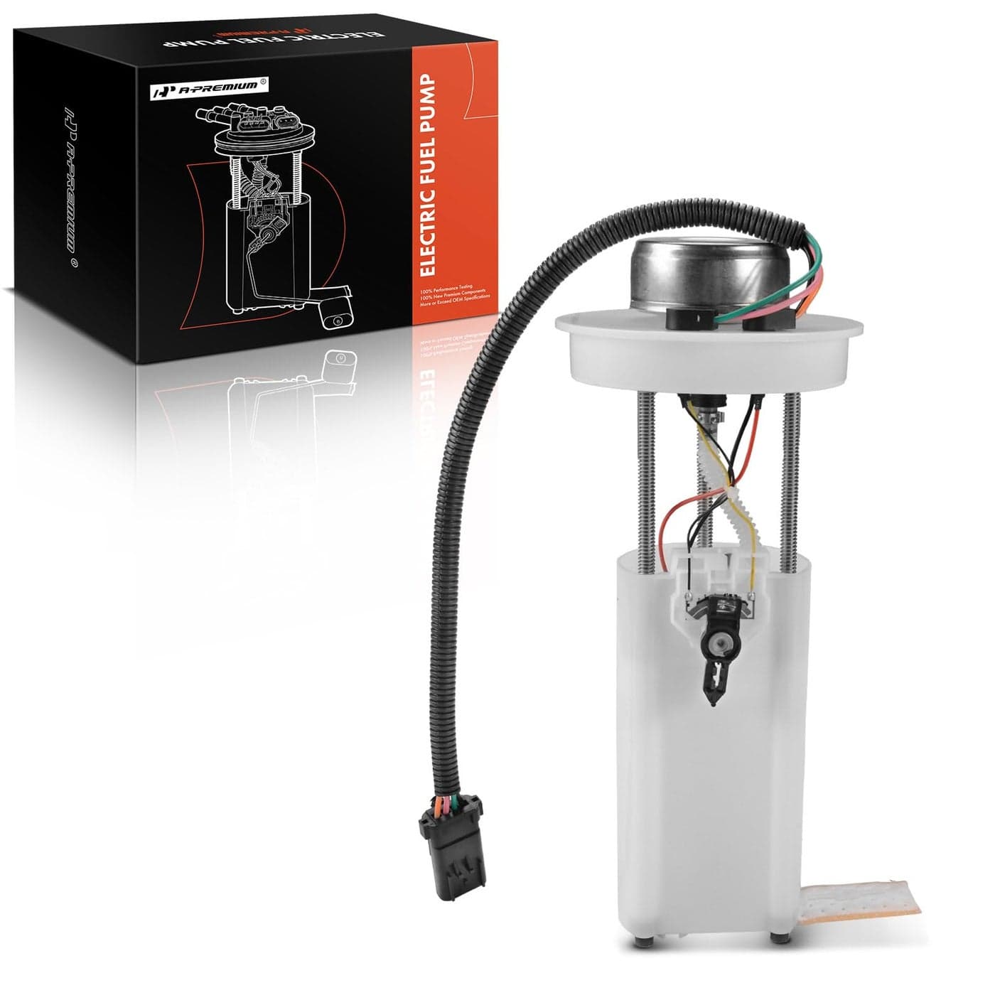 APremium Electric Fuel Pump Module Assembly with Sending Unit Compatible with Jeep TJ Wrangler 2003 2004 24L 40L Replace 5093788AB SP7156M