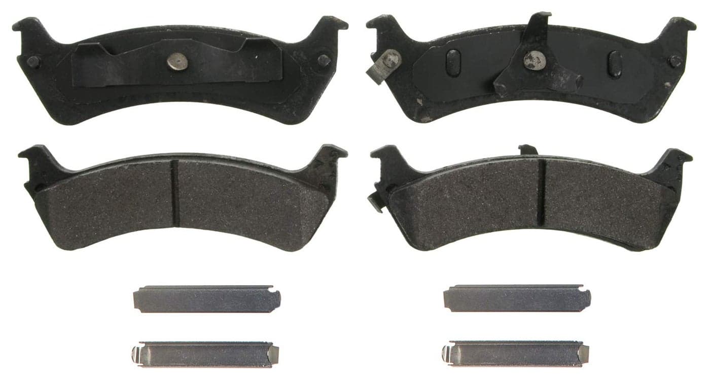 Wagner QS ZX667 Disc Brake Pad Set Chamfered Edges for Smooth Quiet Stops Fits 19982002 Ford Ranger
