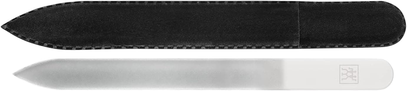 Zwilling Twinox 884371400 Nail File Glass Manicure Pedicure 140 mm White