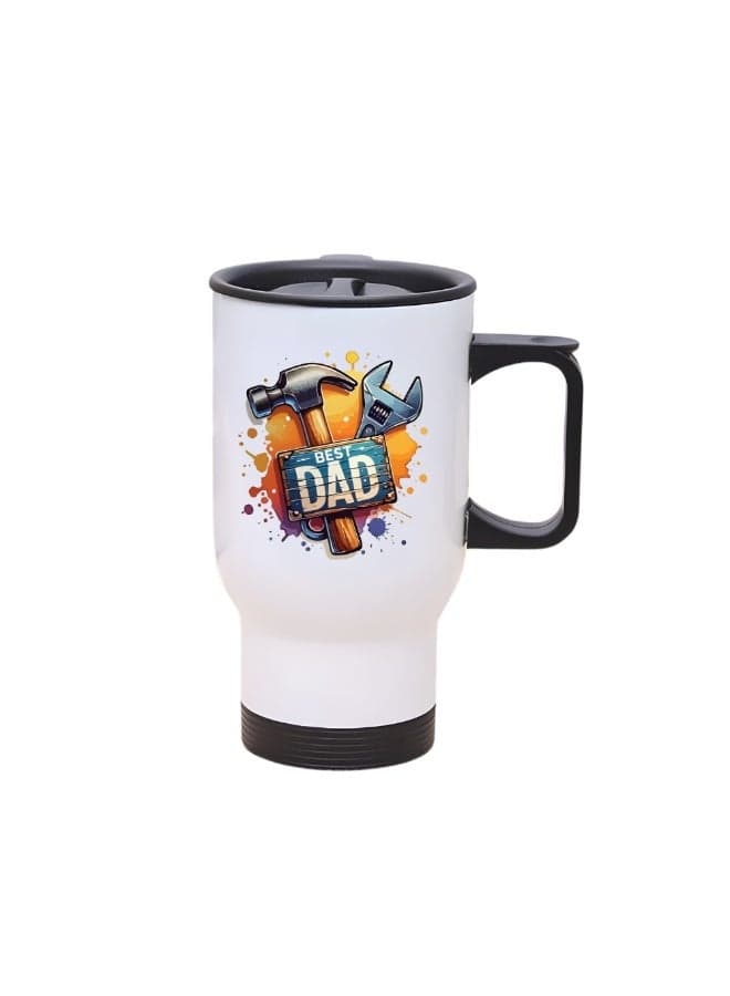 Father's Day Travel Mug-Dad's Birthday Gifts From Daughter And Son-Gifts For Dad-Dad’s Travel Mug-Dad Gifts-Dad Appreciation Gifts-Gift For Daddy