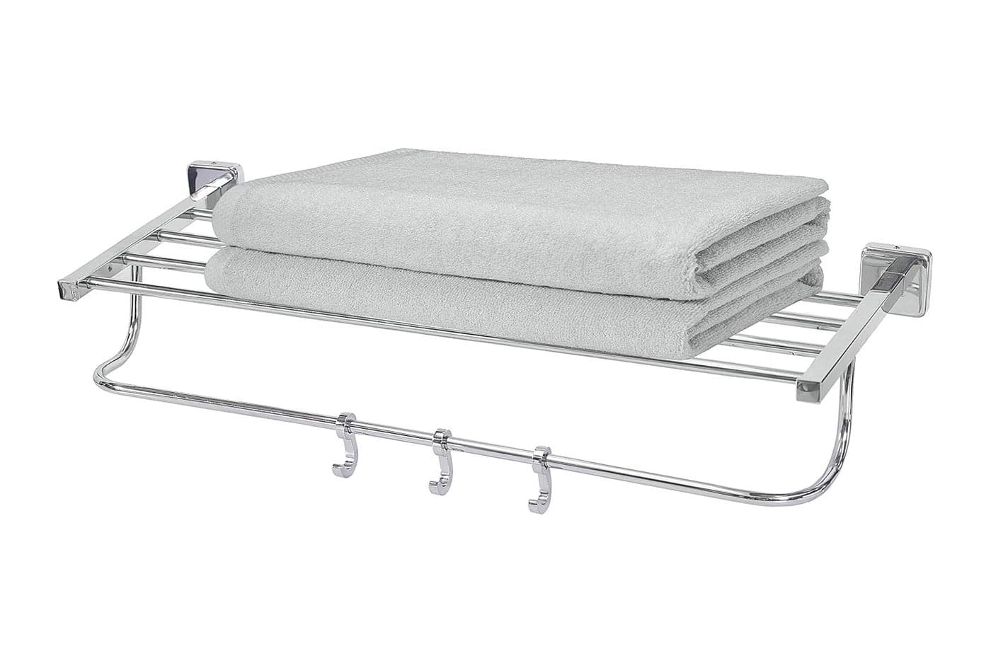 Aquieen Wall Mounted Towel Rack 24 Grade AISI SS 304 24 Blanco