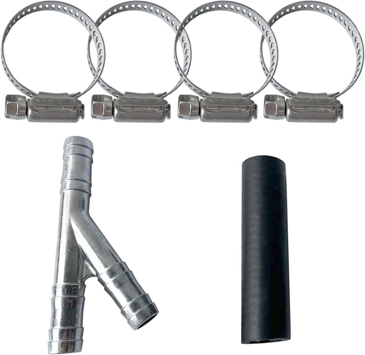 KOOPATZ Heater Hose Repair Kit Aluminum for Chrysler Town & Country and Dodge Grand Caravan (2008-2009)