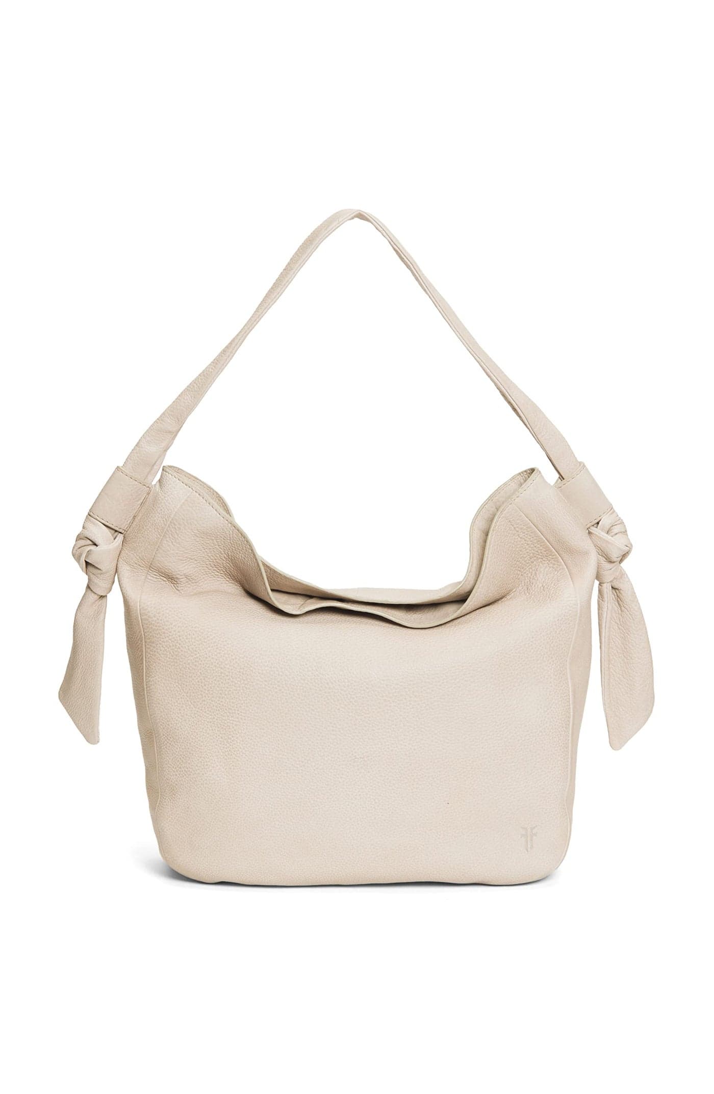 Frye Nora Knotted Hobo Cream