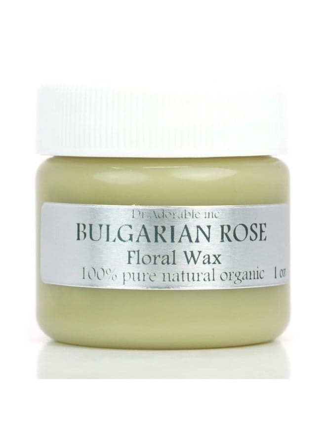 Rose Wax, Bulgarian Organic 1 Oz