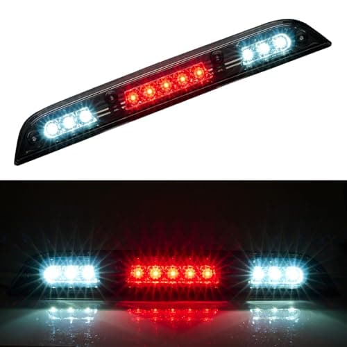 Cxdar Third 3rd Brake Light LED for 2015-2020 Ford F150, High Mount Rear Brake Lights Assembly for 2017-2020 F250/F350/F450 Super Duty, Waterproof Center Cab Lamp Stop Light
