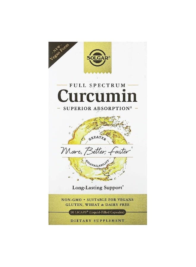 Full Spectrum Curcumin, 90 LiCaps