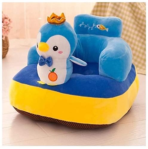 RVA Twity Toy Shape Baby Supporting Seat Soft Plush Cushion and Chair for Kids (Blue)