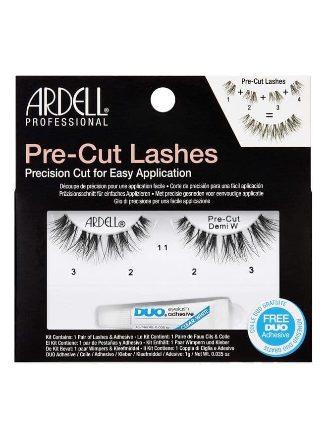 Pre-Cut Lashes Demi Wispies