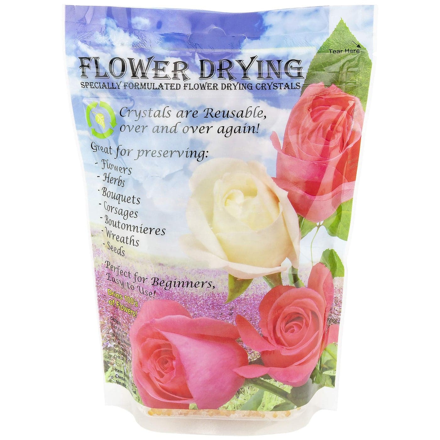 Flower Drying Crystals DRYFLO15 15Pounds 068 KG of Silica Gel Preserving Wedding 1Pack
