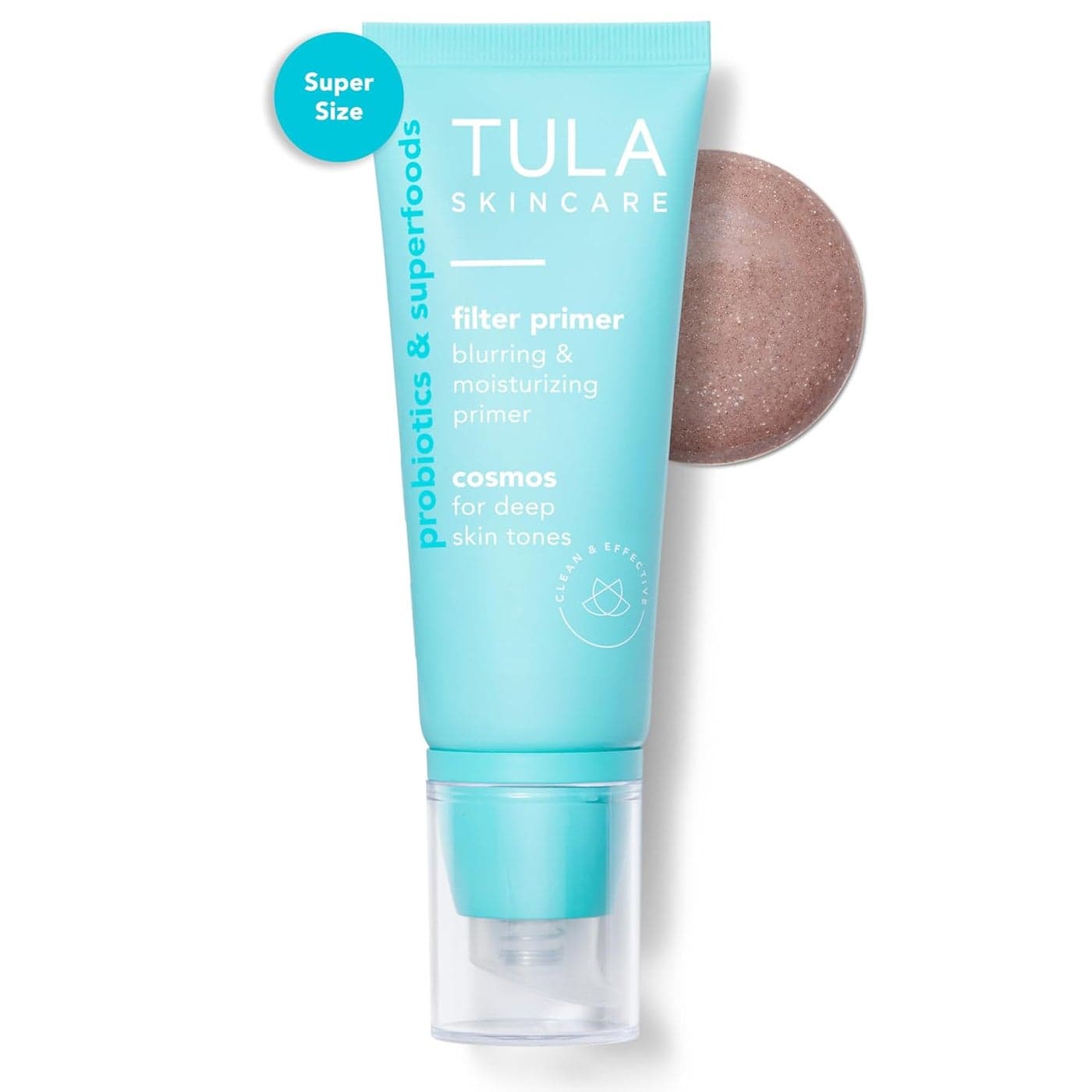 TULA Skin Care Face Filter Blurring and Moisturizing Primer Evens the Appearance of Skin Tone Redness Hydrates Improves Makeup Wear