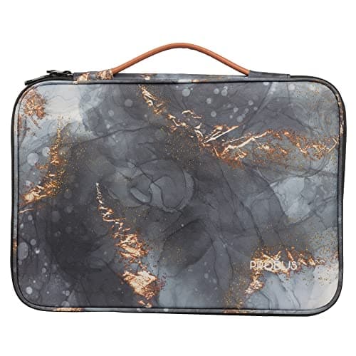 Probus Unisex Dark Ash Canvas Printed Laptop Sleeve Case Cover for MacBook/Laptop | Compatible with 13.3" Laptops, Western