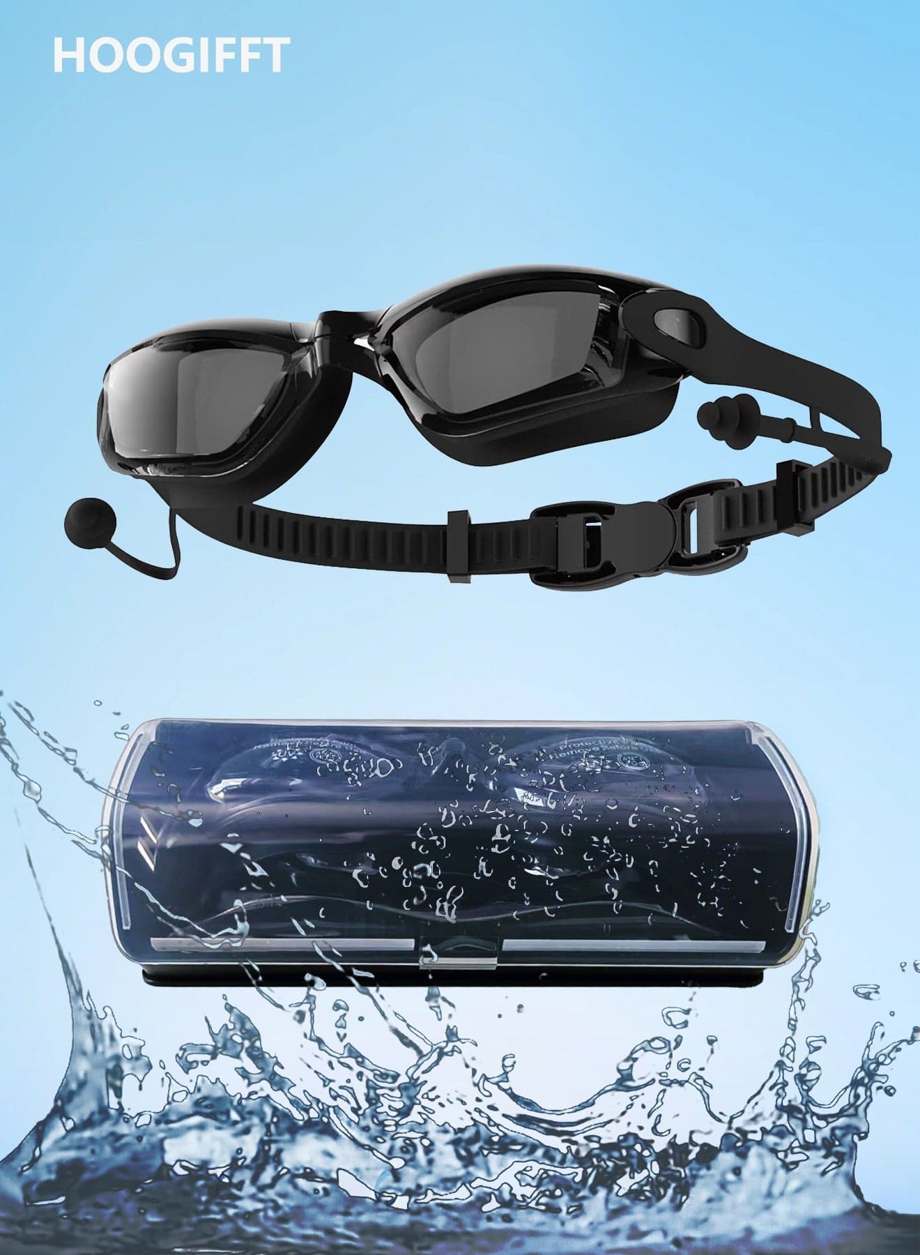 Men, Women And Teenagers Swimming Glasses Fog-Resistant, UV Protection, Anti-Leakage, Professional Swimming Glasses