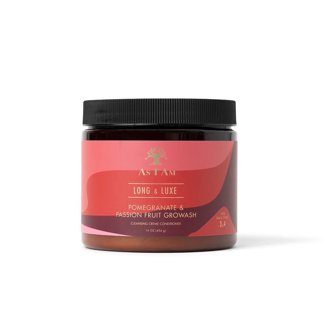 As I Am Long and Luxe Growash Cleansing Creme Conditioner 16 Ounce