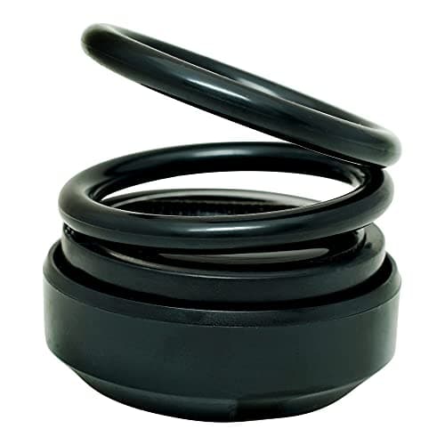 VOILA Air Freshener for Car Solar Perfume Double Ring Rotating Fragrance