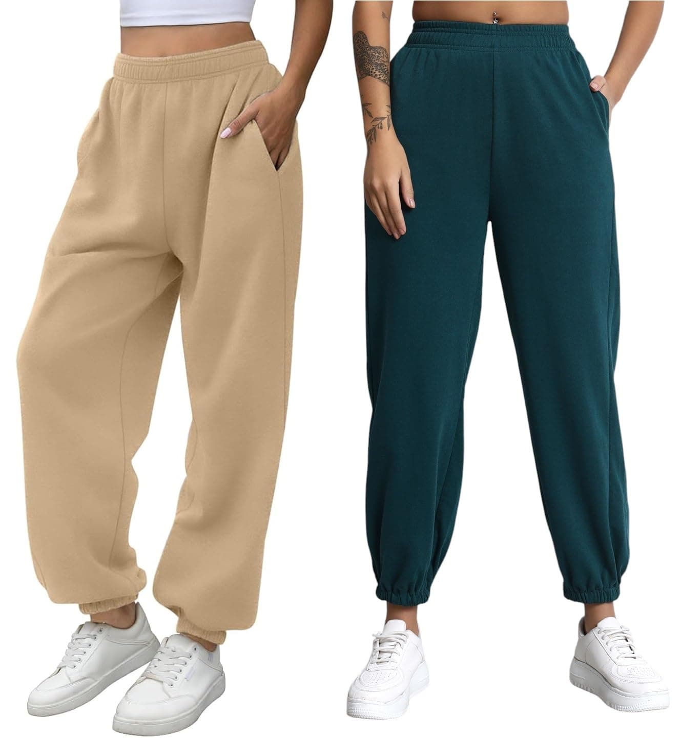 Q - RIOUS Women's Jogger Style Trouser