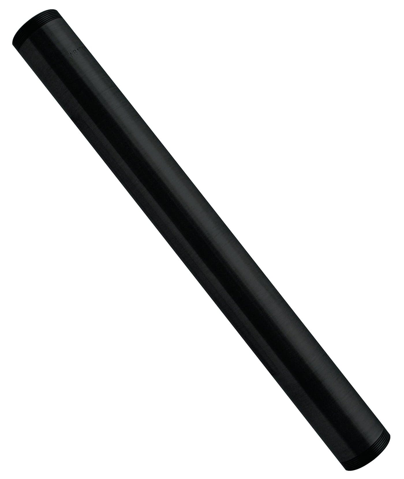 Westbrass D419-62 1-1/4" OD x 12" Threaded Tailpiece, Matte Black