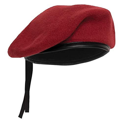 Rothco G.I. Style Wool Beret (US, Numeric, 7 3/4, Red)