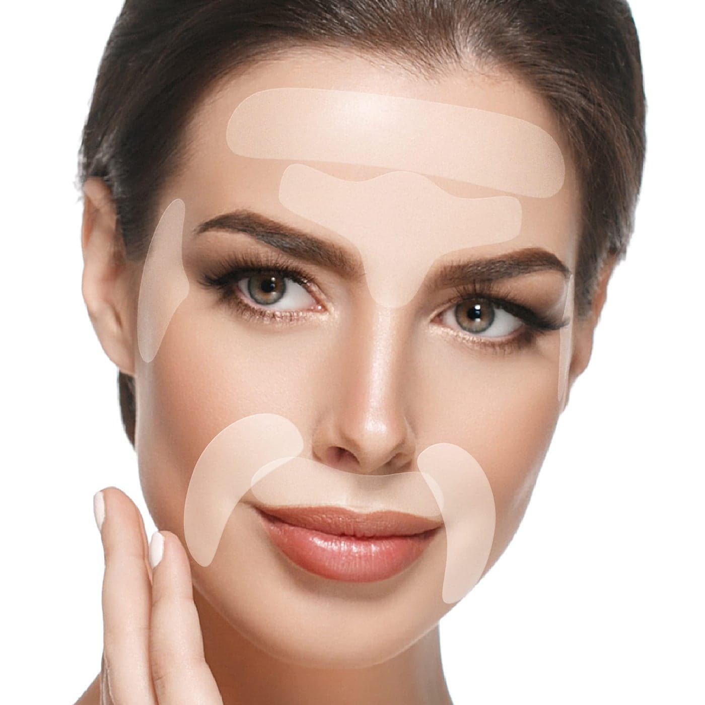 BLUMBODY Face Forehead Wrinkle Patches Anti Wrinkle Facial Patches to Smooth Eye Mouth Forehead Wrinkles NonSilicone Face Tape for Fine Wrinkles between Eyes Face Patches 30 day supply