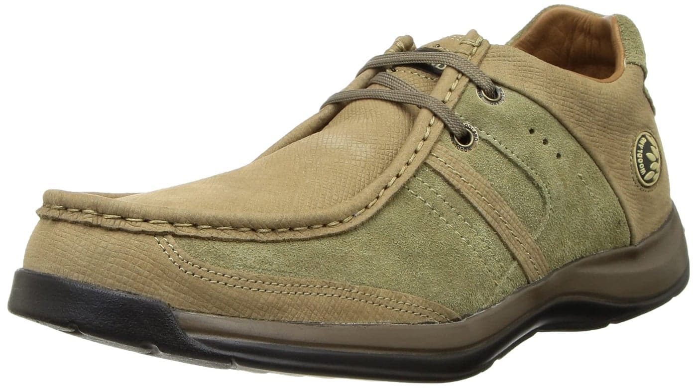 Woodland Mens OGC 2838118 Khaki Casual Shoe - 6 UK (40 EU)(OGC 2838118)