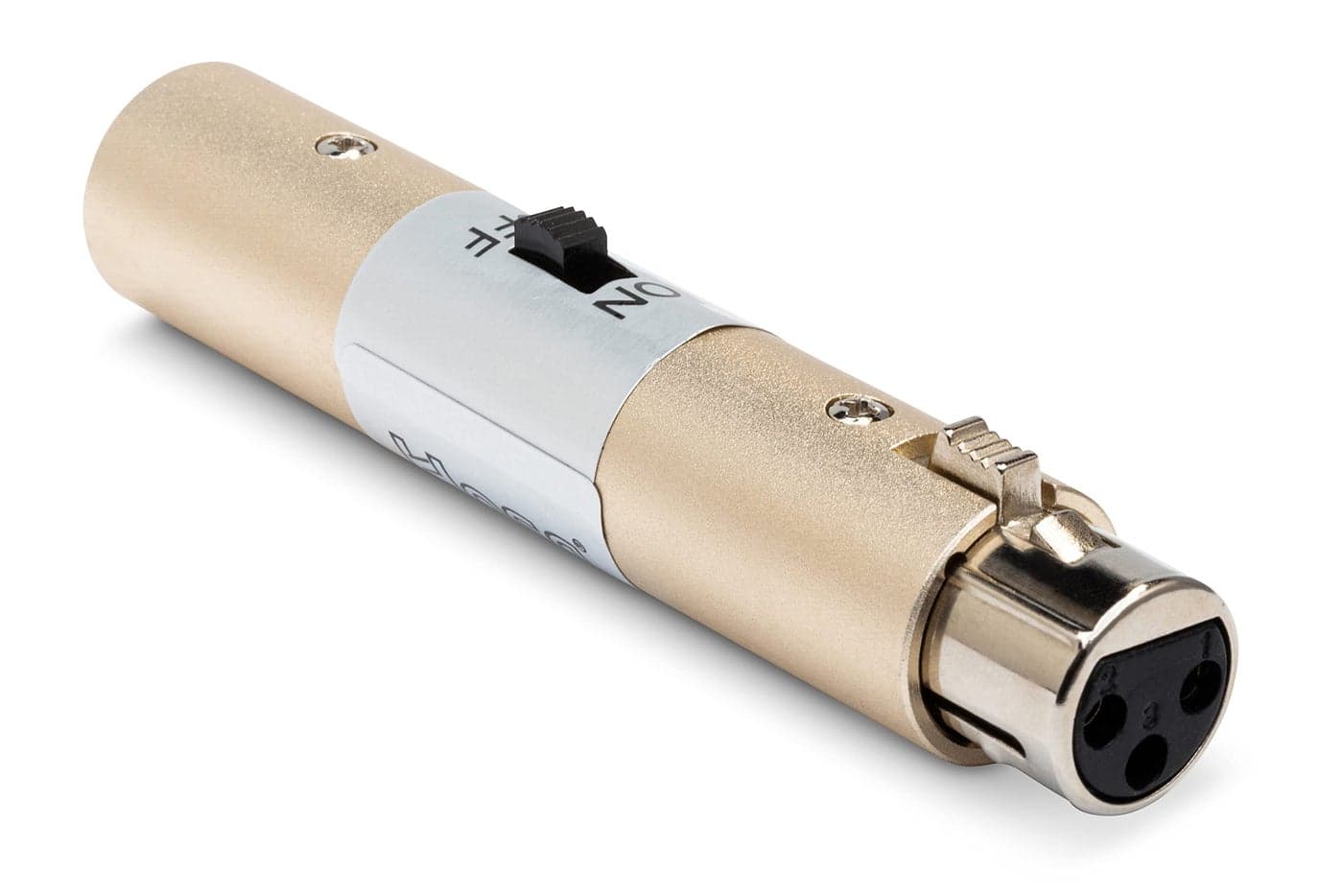 Hosa GMS-274 Power Switch, XLR3F to XLR3M