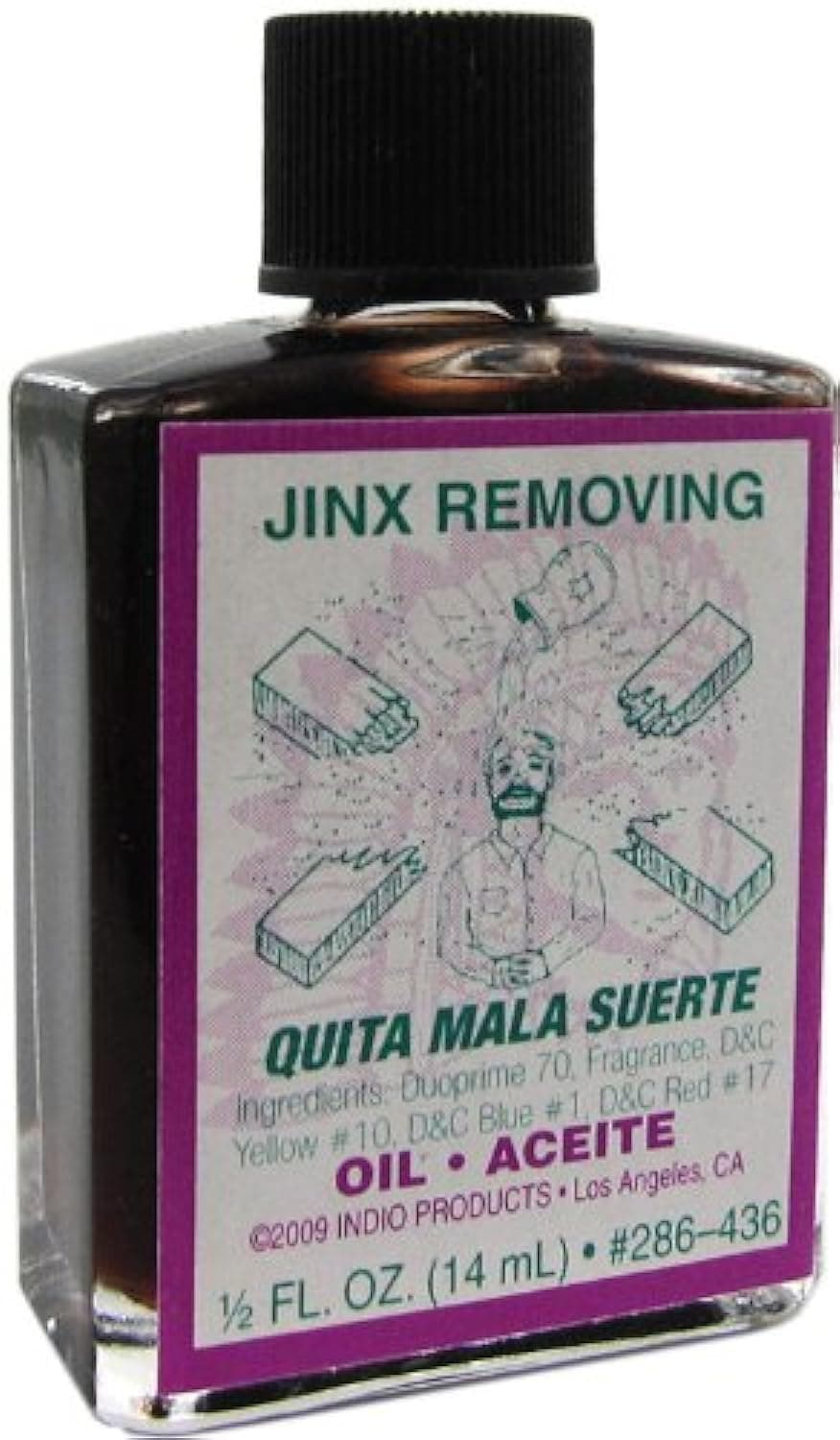 INDIO Products Jinx Removing Oil 12 fl oz