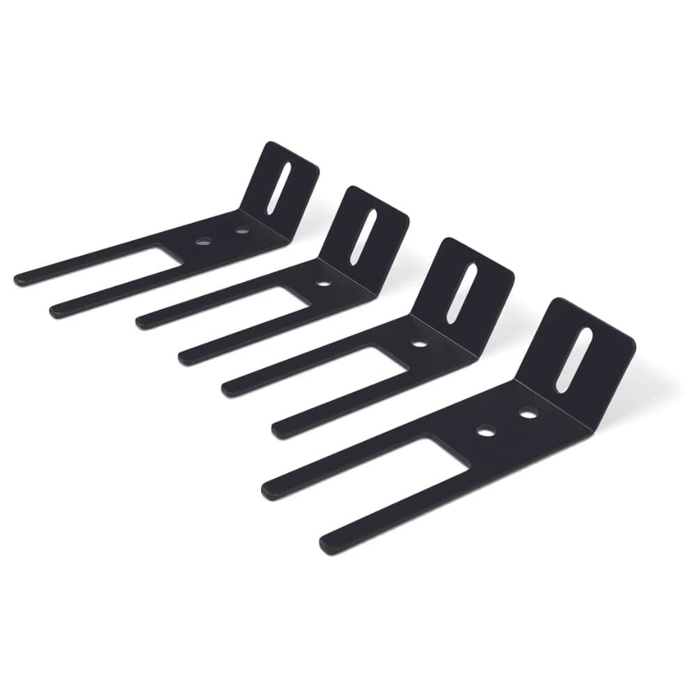 Ultra Bright Lightz Interior Visor Bar Headliner Emergency Warning Light UBracket Mount 4 Piece Set