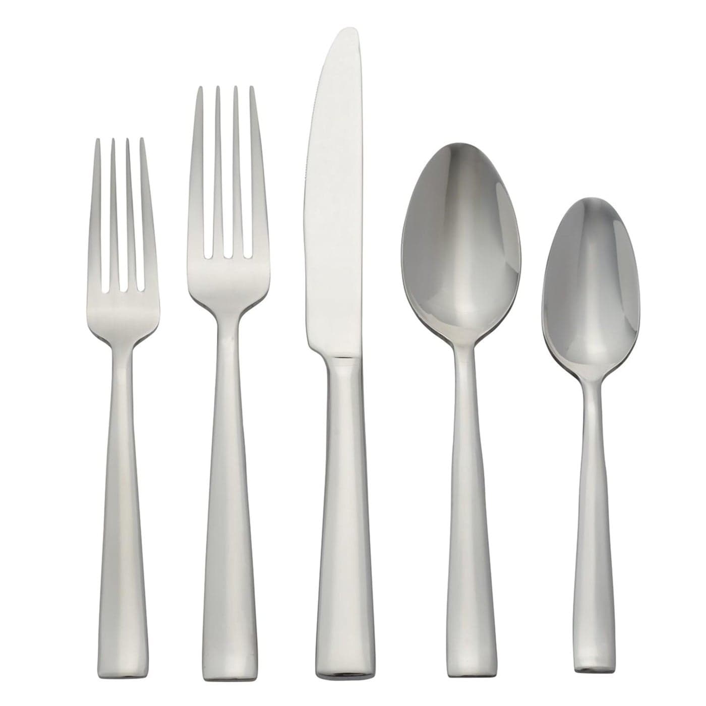 Oneida H147020A Monolith 20 Piece Everyday Flatware 180 Stainless Steel Silverware Set Service for 4