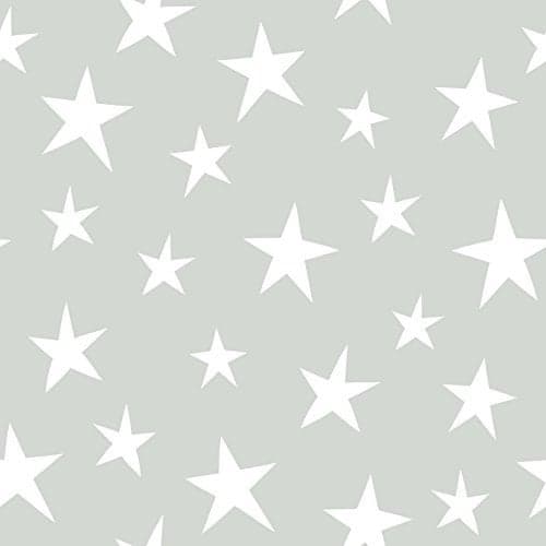 NuWallpaper NU1932 Stardust Peel & Stick Wallpaper, Grey