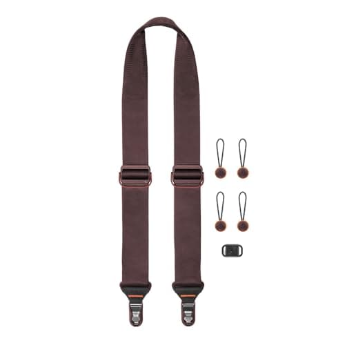 Peak Design Slide Camera Strap Eclipse Configurable as a Sling Neck or Shoulder Strap Quick Release and Connection Smooth and Grippy Side Camera Straps for Photographers 200 lb Capacity